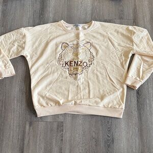 Kenzo Cream Tiger Sweatshirt